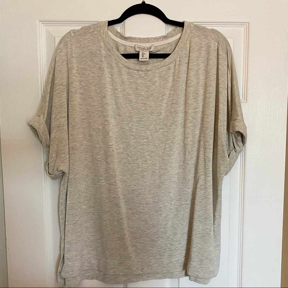 Rachel Zoe Oatmeal Heather Sweatshirt Large